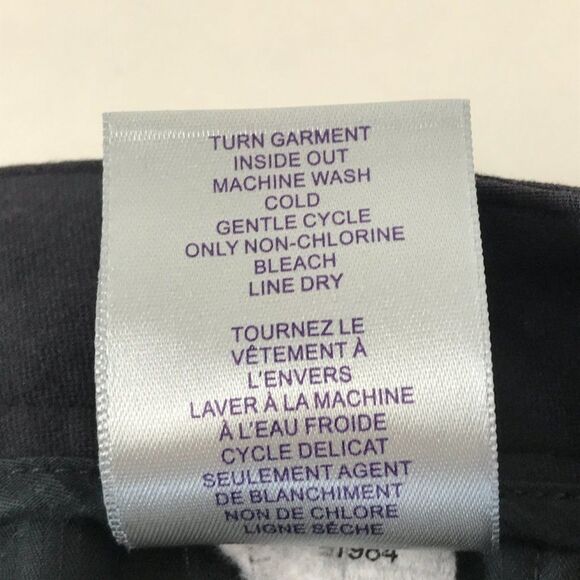 NYDJ Straight Leg Dress Pants Women's Size 10 Petite Gray Stretch Knit Mid Rise - Picture 13 of 14